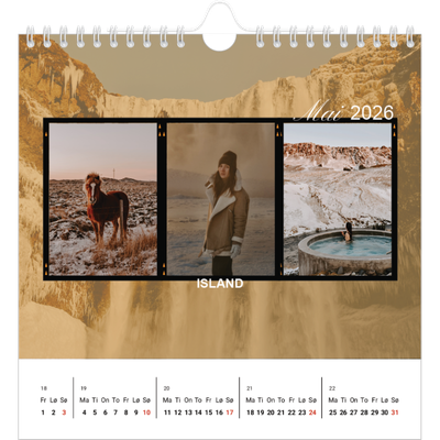 Månedskalender kvadratisk — Eventyrlyst [kalender-forside]