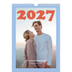 Fotokalender A4 (20 x 30 cm) — Retro rammer [kalender-forside]