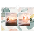 Fotokalender A5 — Akvarellformer [kalender-forside]