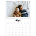 Fotokalender A4 dobbel (30 x 40 cm) — Håndskrevet [kalender-forside]