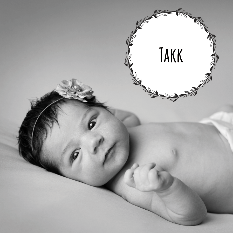 Takkekort — Sort tavle annonsering