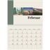 Fotokalender A4 dobbel (30 x 40 cm) — Verdens severdigheter [Februar]