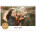 Fotokalender A4 dobbel (30 x 40 cm) — Fotoklistremerke [kalender-forside]