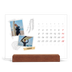 Bordkalender med trestativ - Liggende  — Scrapbook stil [Februar]