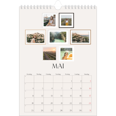 Fotokalender A4 (20 x 30 cm) — Bildevegg [kalender-forside]