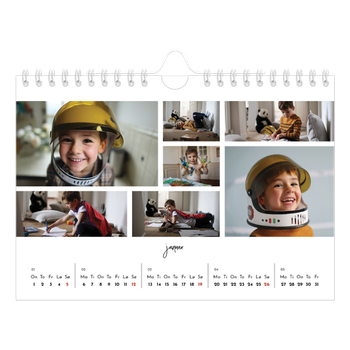 Fotokalender A5 — Bildecollage