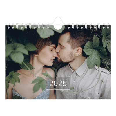 Fotokalender A5 — Överlägg för datumruta [kalender-forside]