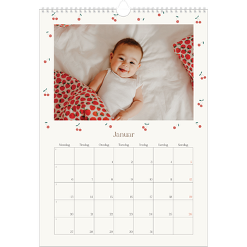 Fotokalender A3 — Kirsebærlykke