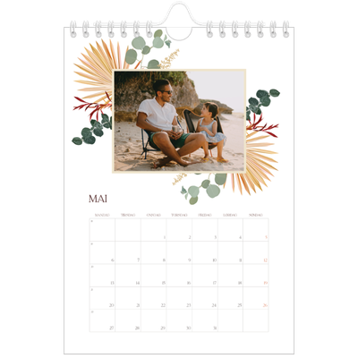 Fotokalender A5 — Bohemsk stil [kalender-forside]