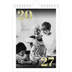 Fotokalender A5 — Glitter tall [kalender-forside]