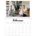 Fotokalender A4 dobbel (30 x 40 cm) — Håndskrevet [Februar]
