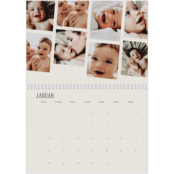Fotokalender A4 dobbel — Bilder i bevegelse