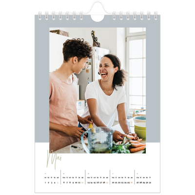 Fotokalender A5 — Kalender i jordfarger [kalender-forside]