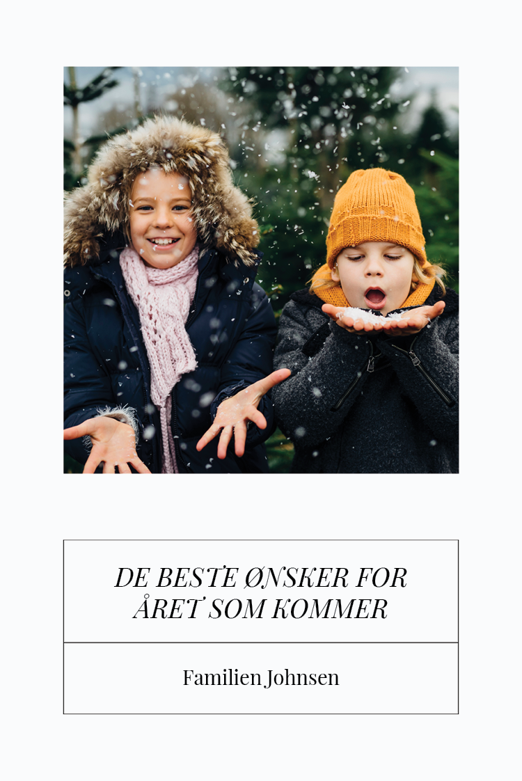 Fotokort — Enkel ramme