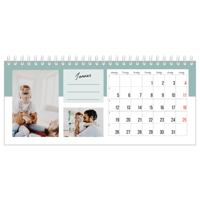 Bordkalendere — Kalender med "To do"-liste [Januar]