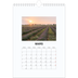 Fotokalender A4 (20 x 30 cm) — Enkelt bilde [Mars]