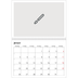 Fotokalender A4 dobbel (30 x 40 cm) — Design selv [Januar]