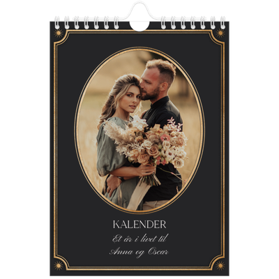 Fotokalender A5 — Vintage klassisk [kalender-forside]