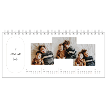 Bordkalender med foto — Planleggeren