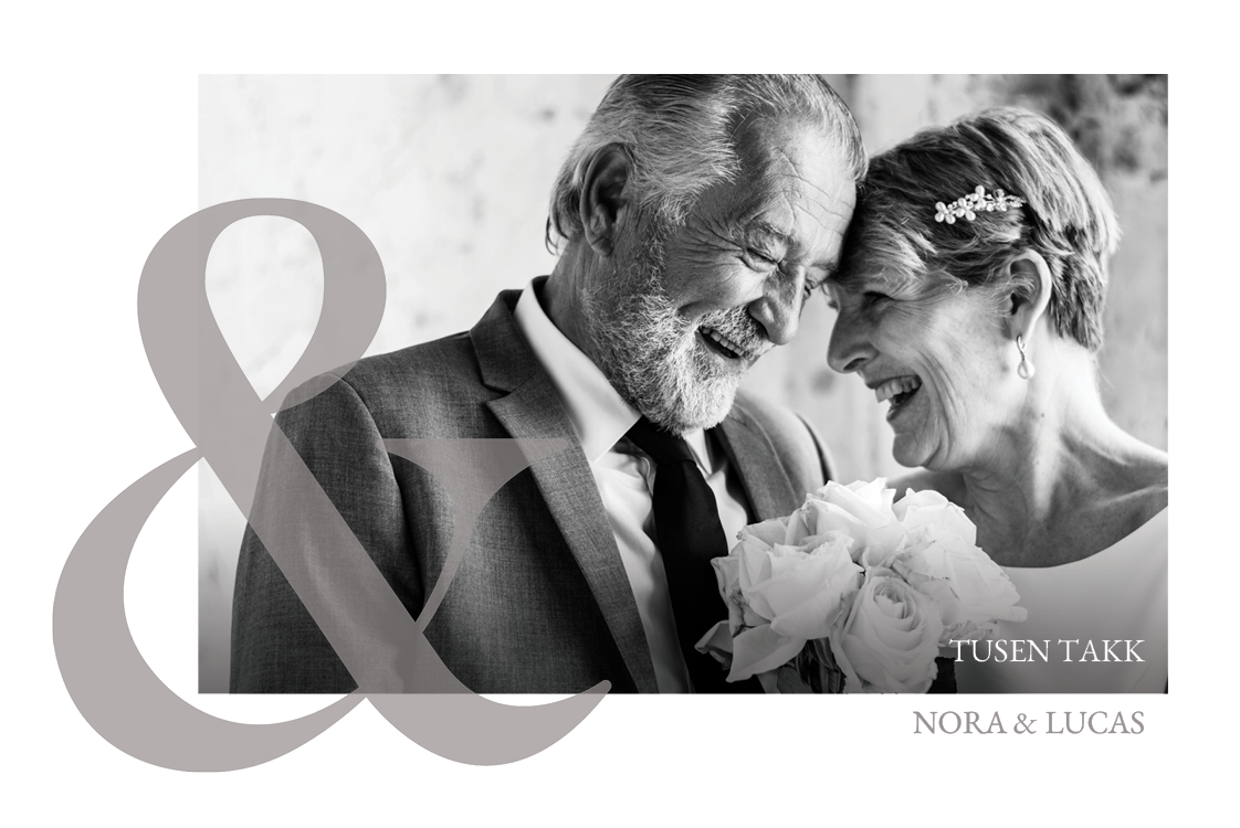 Takkekort — Ampersand