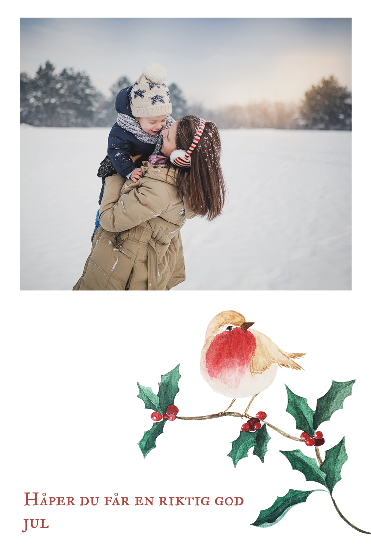 Fotokort — Hei, Robin!