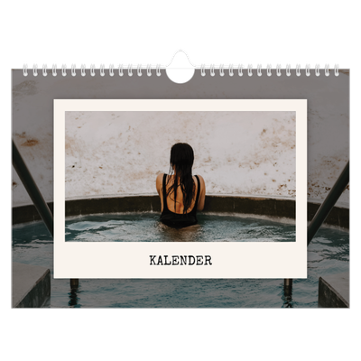 Fotokalender A4 — Portrettredigeringen [kalender-forside]