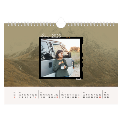 Fotokalender A4 — Eventyrlyst [Mars]