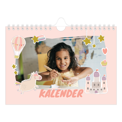 Fotokalender A5 — Magisk regnbue [kalender-forside]