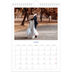 Fotokalender A4 (20 x 30 cm) — Klassisk kobolt [Mars]