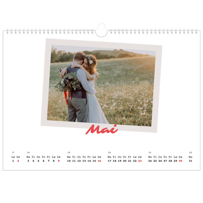 Fotokalender A3 — Signert trykk [Mai]