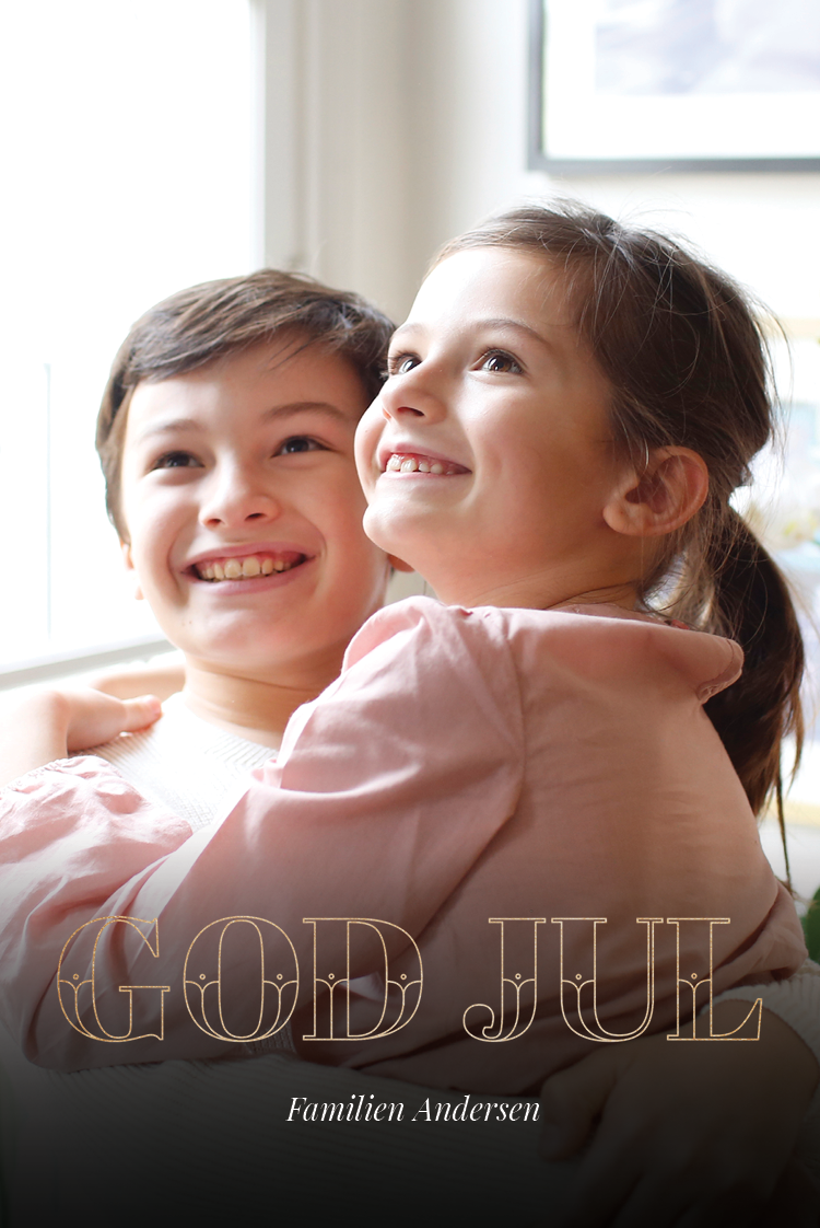 Fotokort — Intrikat jul