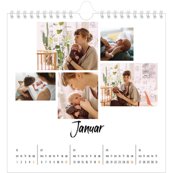 Fotokalender Kvadratisk — Boken om meg