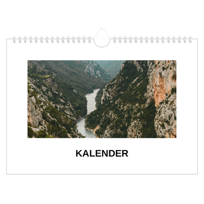 Fotokalender A4 — Enkelt bilde [kalender-forside]