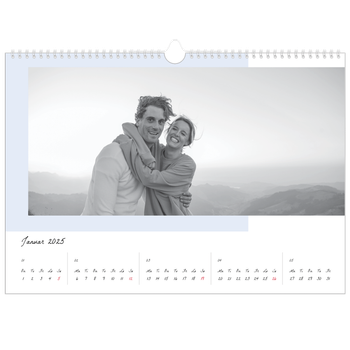 Fotokalender A3 — Fargerike rammer