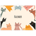 Fotokalender A3 — Kattepoter og kruseduller [kalender-forside]