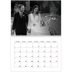 Fotokalender A4 dobbel (30 x 40 cm) — Elegant skrift [Januar]