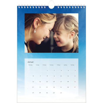 Fotokalender A4 — Skyer