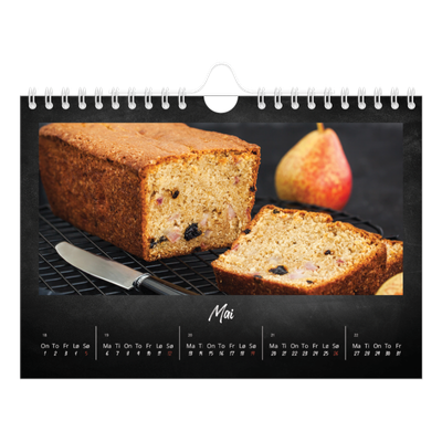 Fotokalender A5 — Tavle bakgrunn [kalender-forside]