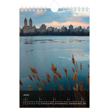 Fotokalender A5 — Transparent kalender