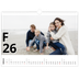 Fotokalender A3 — Bokstav og tall [Februar]