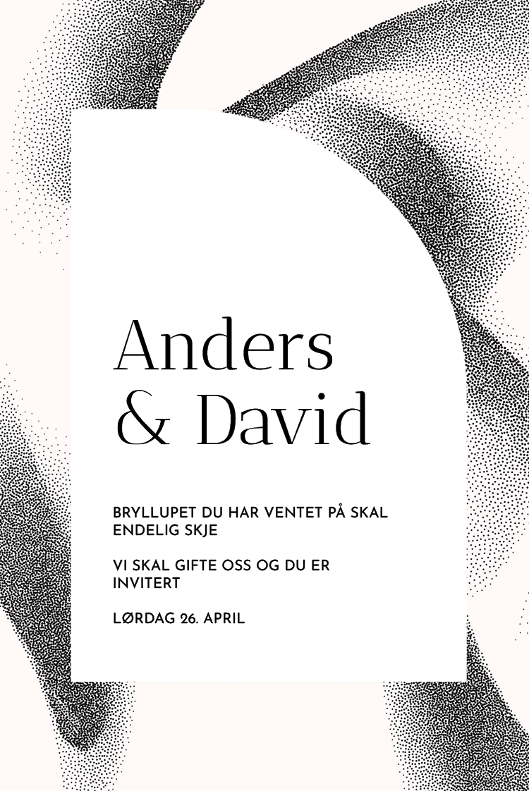 Invitasjoner — Urban chic