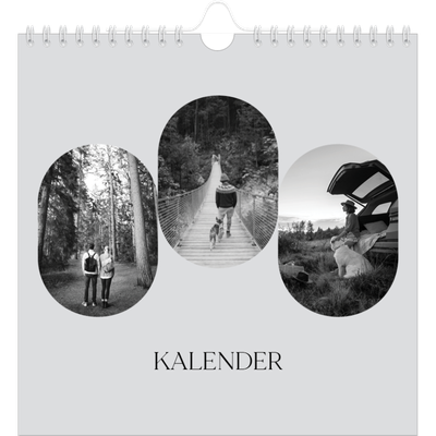 Månedskalender kvadratisk — Den åpne veien [kalender-forside]