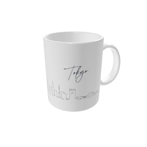 Kopp med bilde — Tokyo skyline