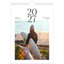 Fotokalender A4 (20 x 30 cm) — Surfing i solnedgang [kalender-forside]