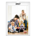 Fotokalender A4 (20 x 30 cm) — Avisstil [kalender-forside]