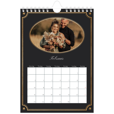 Fotokalender A5 — Vintage klassisk [Februar]