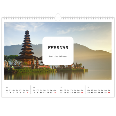 Fotokalender A3 — Den fulle historien [Februar]
