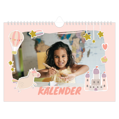 Fotokalender A4 — Magisk regnbue [kalender-forside]
