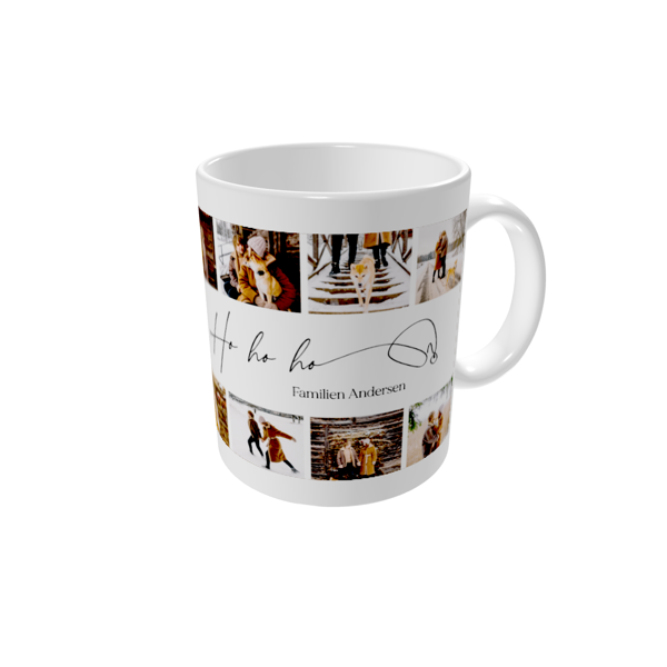 Kopp med bilde — Nisselue-strek