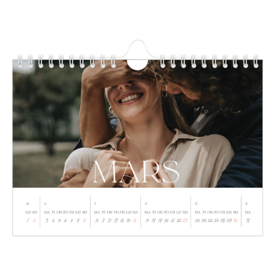 Fotokalender A5 — Store bilder [Mars]